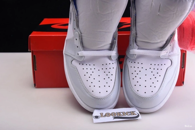 Bmlin Racer High Retro Jordan CK6637-104 Air Zoom 1 Blue White 0716